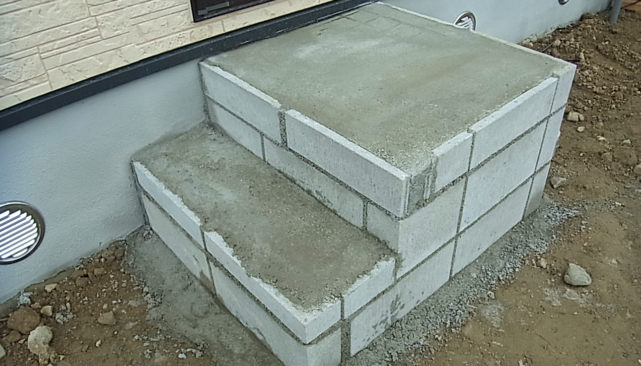 ブロック積み工事